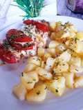 Baked Chicken Cutlets with Tomatoes and Mozzarella