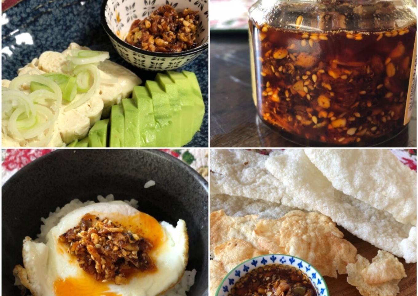 Garlic Chilli Oil with Nuts