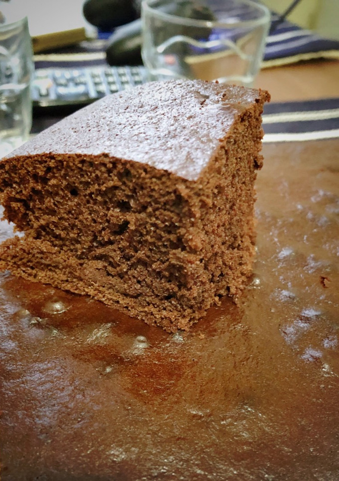 Una foto de Bizcocho de chocolate