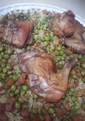صورة لوصفة اوزي الدجاج 😍