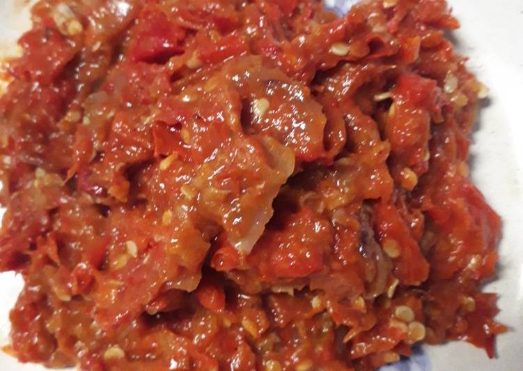 Resep Sambel Terasi Uleg Anti Gagal