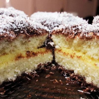 Lamingtons (típicos de Australia) Receta de Cook_and_Jud- Cookpad