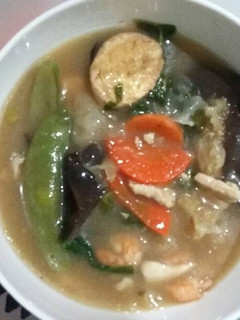 Foto resep Sapo Tofu Jamur,Sayur +Perut Ikan