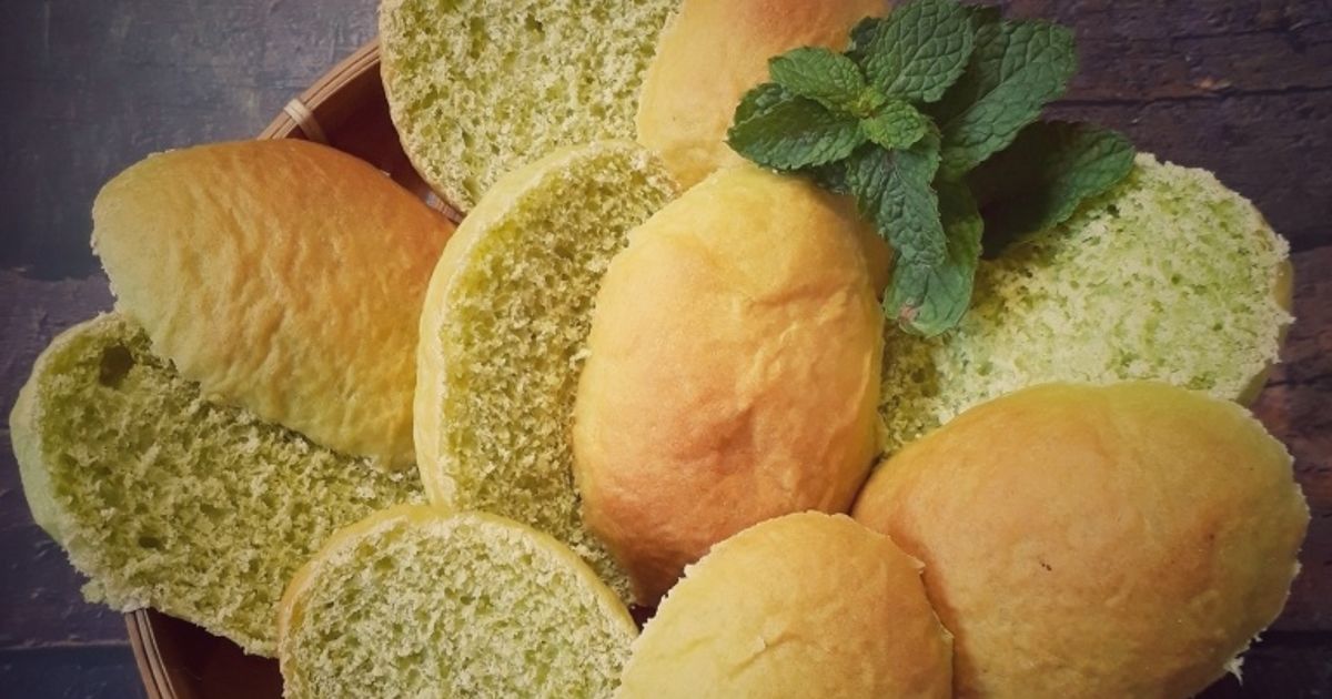 Resep 585. Roti Bun Pandan (Roti Bagelen) oleh JE deBloom - Cookpad