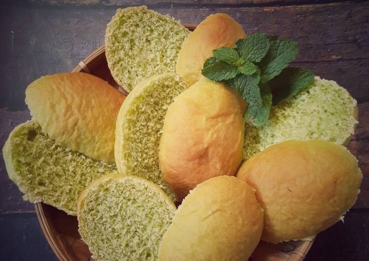 Bagaimana Bikin 585. Roti Bun Pandan (Roti Bagelen) yang Lezat