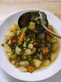 Fresh Vegetable Minestrone with Legumes