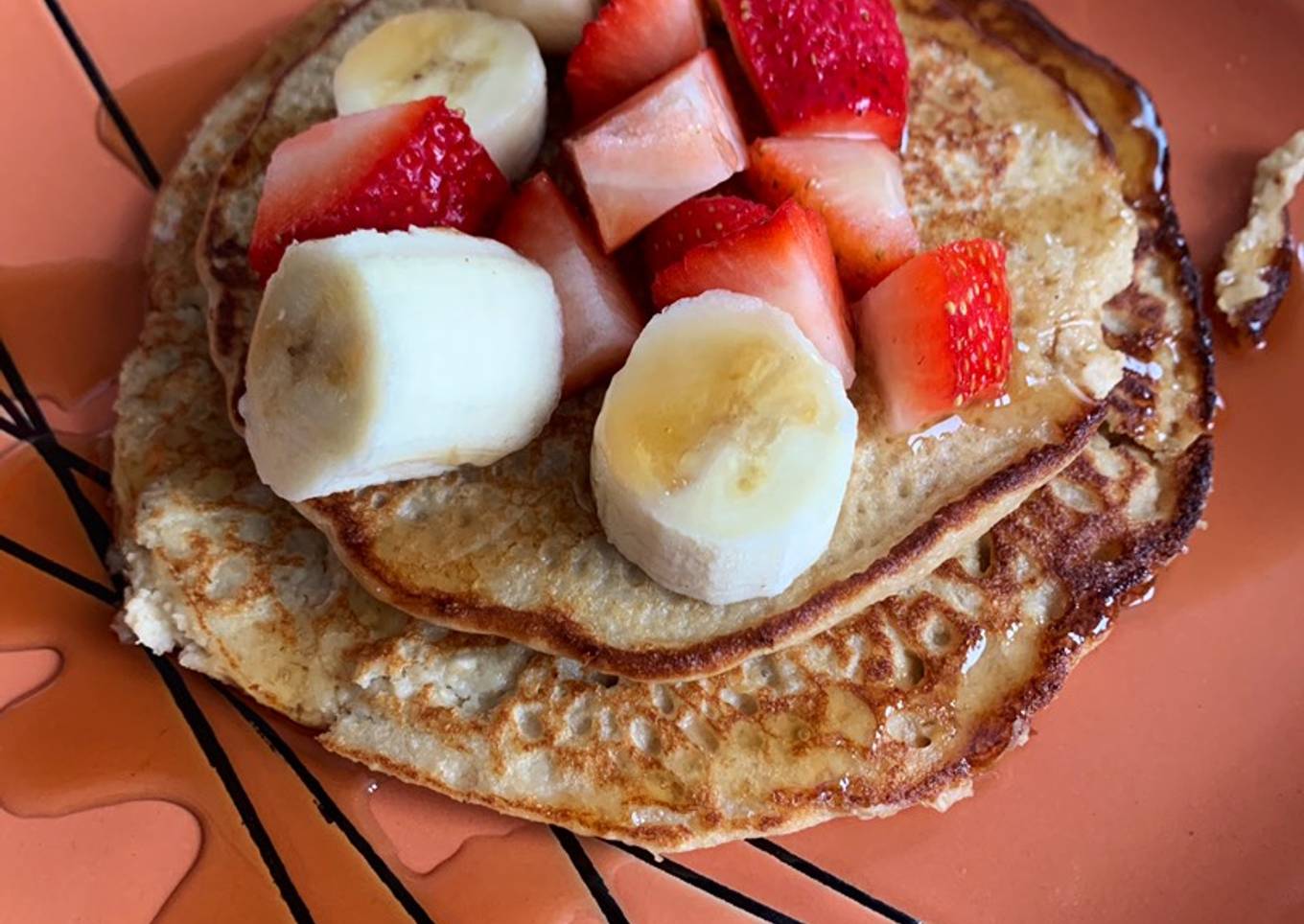 Pancake de avena y Banana
