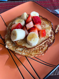 Una foto de Pancake de avena y Banana