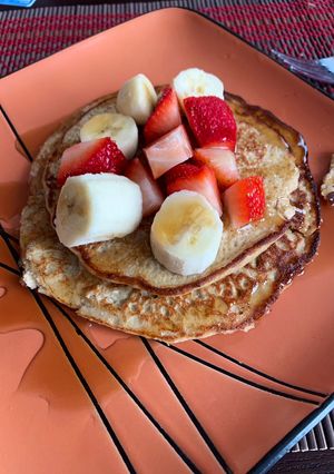 Una foto de Pancake de avena y Banana