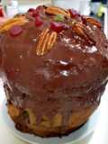 Panetón relleno de helado