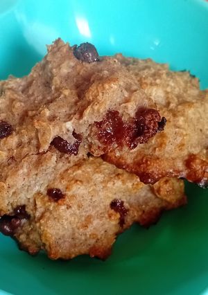Una foto de Galletitas de avena con chips de chocolate