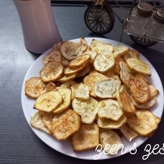 A picture of Homemade Banana Chips.