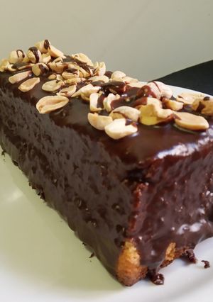 Una foto de Baño de chocolate (fácil) para budines, tortas o galletitas