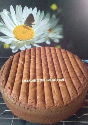 Foto resep Basic vanila sponge cake