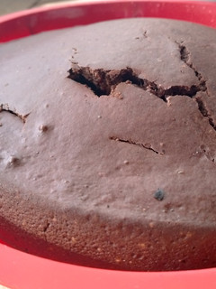 Una foto de Bizcocho de chocolate puro negro