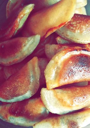 صورة لوصفة قطايف بالجوز والجبنه 😋😋