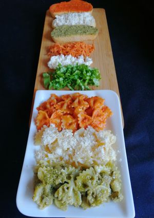 A picture of Tricolors Pasta.