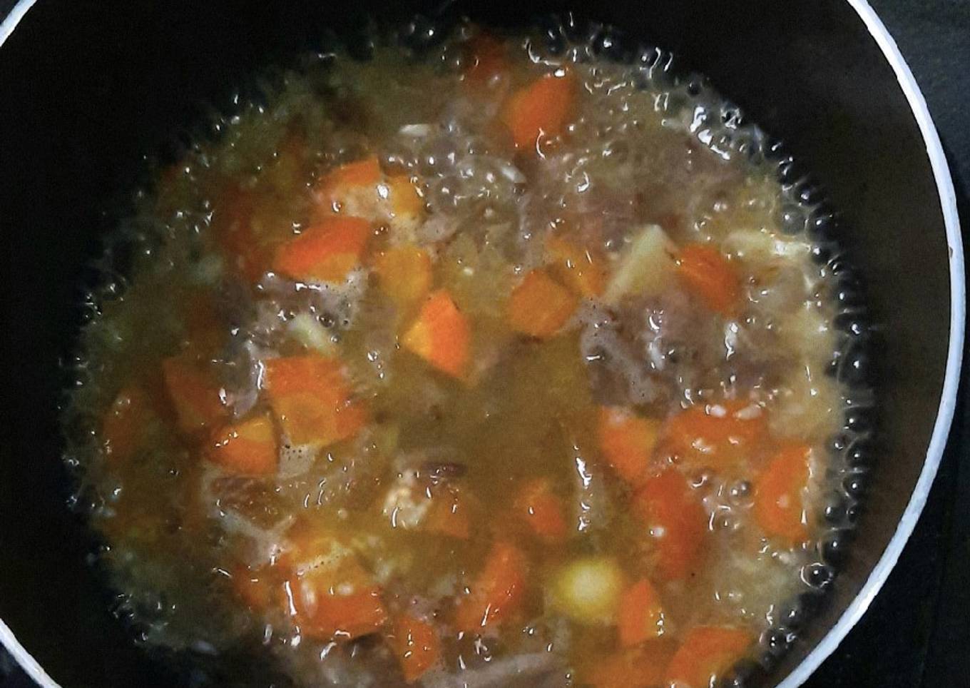 Sop ayam (MPASI D-7) #6m+
