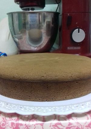 Una foto de Bizcochuelo sin leche!