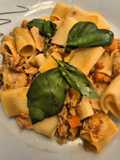 Rigatoni com atum