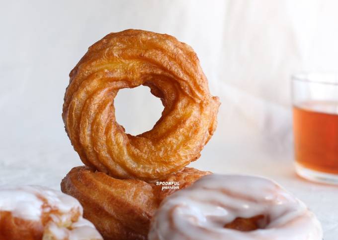 Recipe of Perfect French Cruller Donuts