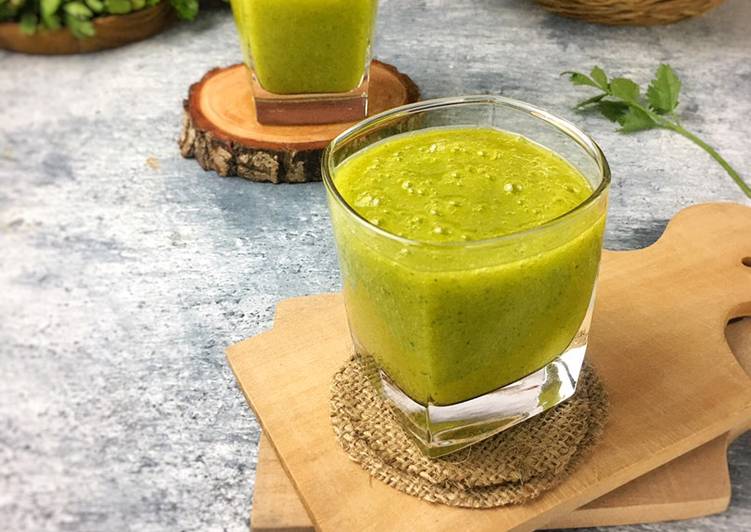 Resep Smoothies Mangga dan Seledri, Enak