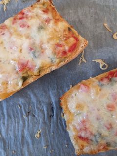Zöldséges melegszendvics krém recept fotója