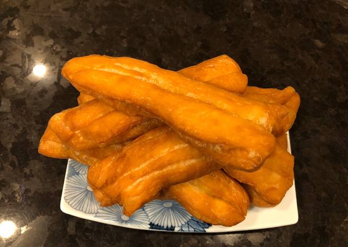 Steps to Prepare Super Quick Homemade Deep Fried “Cakwe” (Chinese Crullers)