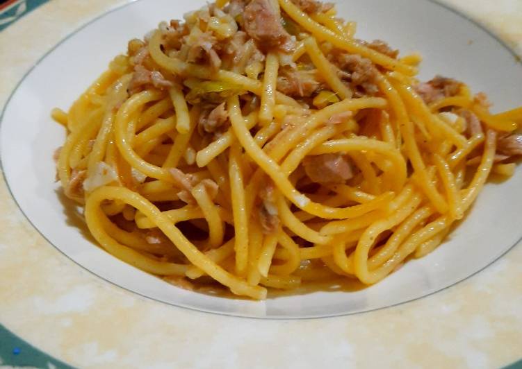Resep 01. Spaghetti oglio olio, Enak Banget