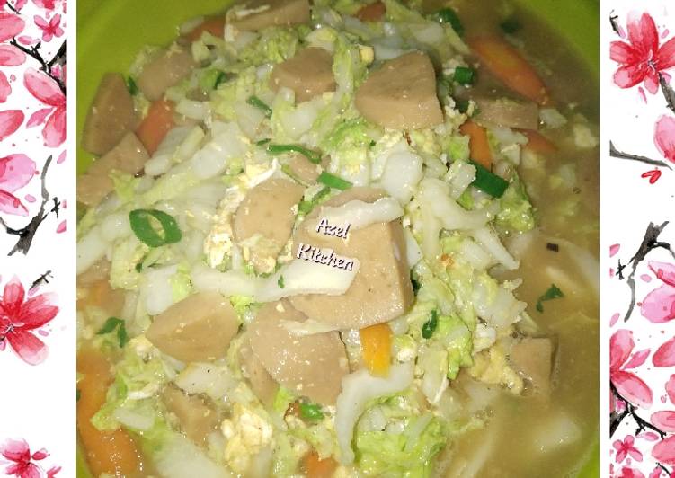 Cara Gampang memasak Tumis Sawi Bakso Sapi Lezat