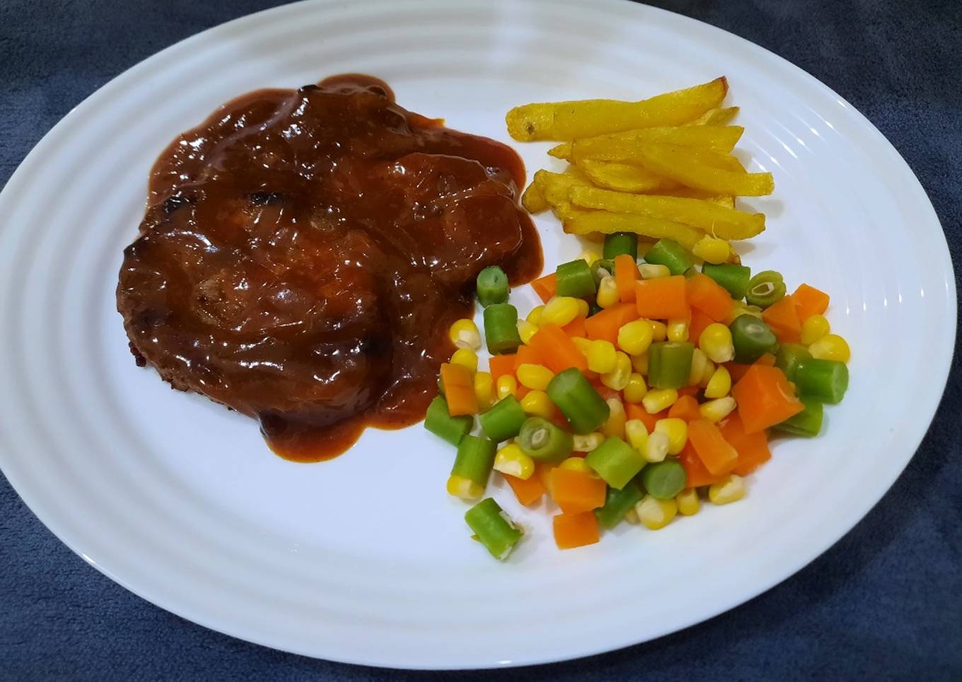 Steak Daging sapi ala rumahan