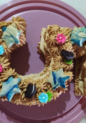 Una foto de Number o letter cake