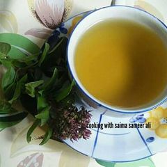 A picture of Basil tea.