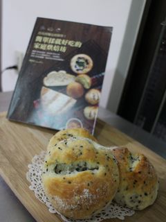 超簡單黑芝麻法國球 的食譜成品照片