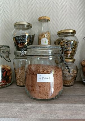 Une photo de ☕Poudre Cappuccino maison sucrée