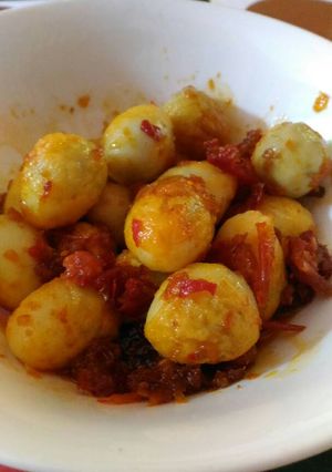 Foto resep Telur puyuh balado