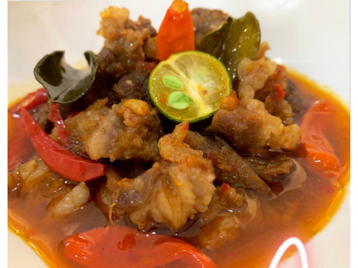 Resep Oseng-Oseng Mercon (Daging Sapi Tetelan) Gampang