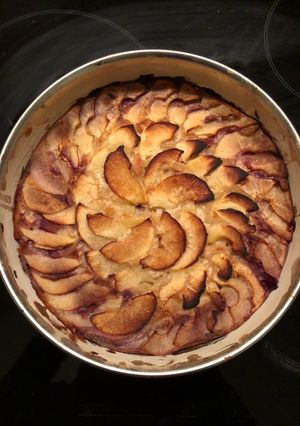 Une photo de 🍏Gâteau aux pommes allégé 🍎