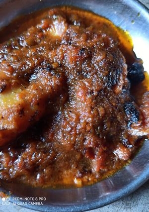 রুই মাছের ঝাল(Rui macher jhal recipe in Bengali) রেসিপির প্রধান ছবি