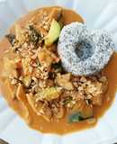 Pollo al curry thai