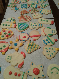 A picture of Christmas Cookies.
