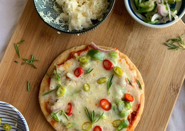 Recipe of Ultimate No Yeast Instant Pizza