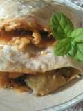 Pita Bread With Cheesy Banana