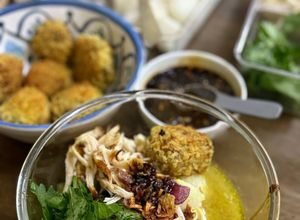 Gambar Soto Ayam Bergedil Crispy