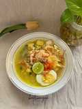 Soto Ayam Kuah Kuning Bening (Khas Malang)