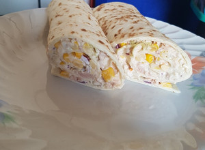 Φωτογραφία της συνταγής Tortilla tuna wraps - Τορτίγιες με τόνο