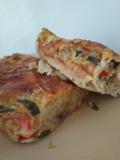 Zöldséges lepény recept fotója