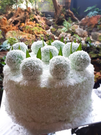 Cara Gampang Membuat KLEPON CAKE (with pandan chiffon cake), Lezat