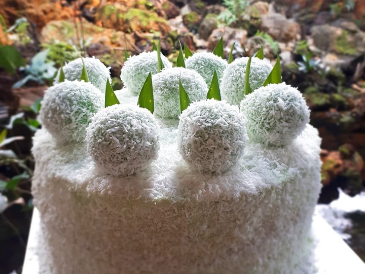 Cara Gampang Membuat KLEPON CAKE (with pandan chiffon cake), Lezat