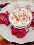 Delicious creamy tasty sitafal Shrikhand